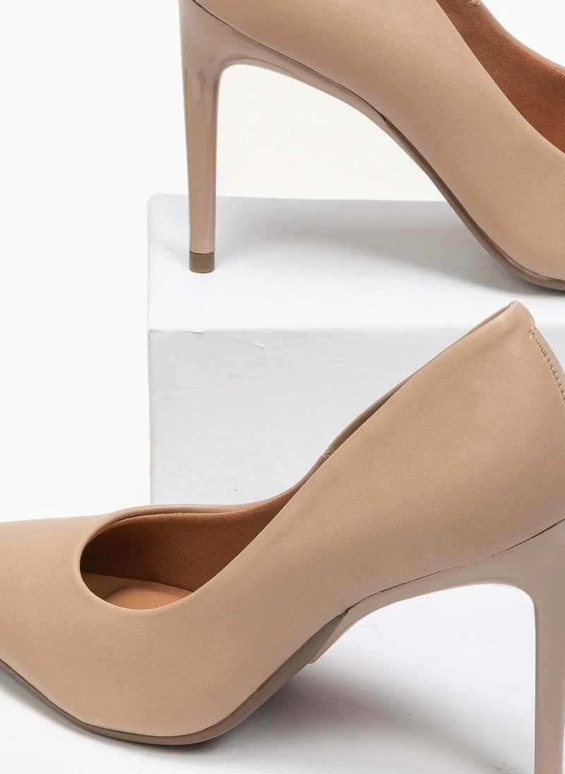 Γόβες μυτερές VIZZANO 1344.100 - Μπεζ 3 Γόβες μυτερές VIZZANO 1344.100 - Μπεζ - Image 3