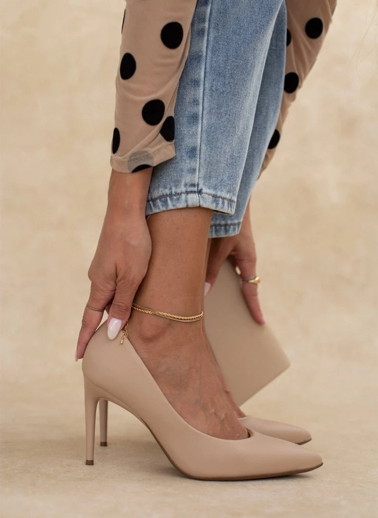 Γόβες μυτερές VIZZANO 1344.100 - Μπεζ 1 Γόβες μυτερές VIZZANO 1344.100 - Μπεζ