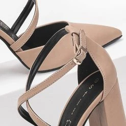 Γόβες μυτερές με χιαστί λουράκια Estil - Nude 6 Γόβες μυτερές με χιαστί λουράκια Estil - Nude -Γόβες Εκπτώσεις estil anoixtes goves me xiasti lourakia 96534 jsej