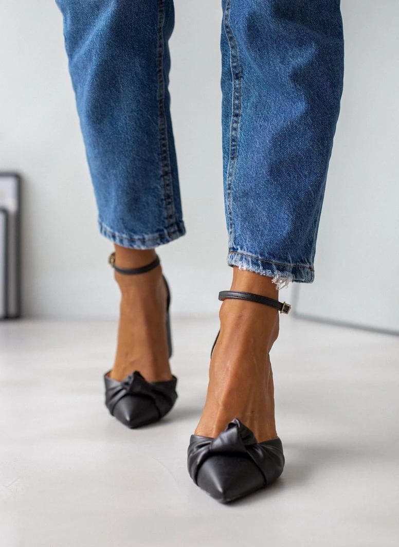 Γόβες με μπαρέτα και κόμπο VIZZANO 1285.424 - Μαύρο 7 Γόβες με μπαρέτα και κόμπο VIZZANO 1285.424 - Μαύρο - Image 7