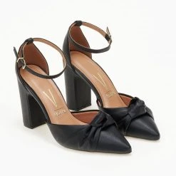 Γόβες με μπαρέτα και κόμπο VIZZANO 1285.424 - Μαύρο 9 Γόβες με μπαρέτα και κόμπο VIZZANO 1285.424 - Μαύρο -Γόβες Εκπτώσεις goves anoixtes me kompo vizzano 1285424 106440 w088