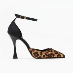 Γόβες μυτερές με μπαρέτα Tfp - Κάμελ -Γόβες Εκπτώσεις goves anoixtes me mpareta tfp 107863 4c02