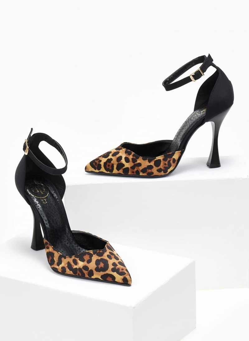 Γόβες μυτερές με μπαρέτα Tfp - Κάμελ 2 Γόβες μυτερές με μπαρέτα Tfp - Κάμελ - Image 2