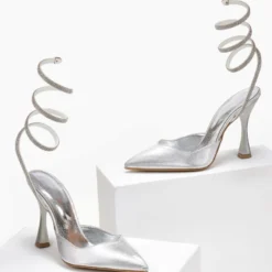 Γόβες μυτερές με Strass έλασμα Tfp - Ασημί 9 Γόβες μυτερές με Strass έλασμα Tfp - Ασημί -Γόβες Εκπτώσεις goves anoixtes me strass elasma tfp 107867 8kfc 1