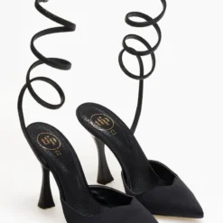 Γόβες μυτερές με Strass έλασμα Tfp - Μαύρο 12 Γόβες μυτερές με Strass έλασμα Tfp - Μαύρο -Γόβες Εκπτώσεις goves anoixtes me strass elasma tfp 108128 c116