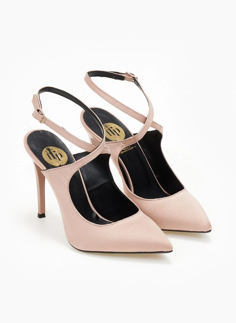 Γόβες μυτερές με χιαστί δέσιμο Tfp - Nude 2 Γόβες μυτερές με χιαστί δέσιμο Tfp - Nude - Image 2