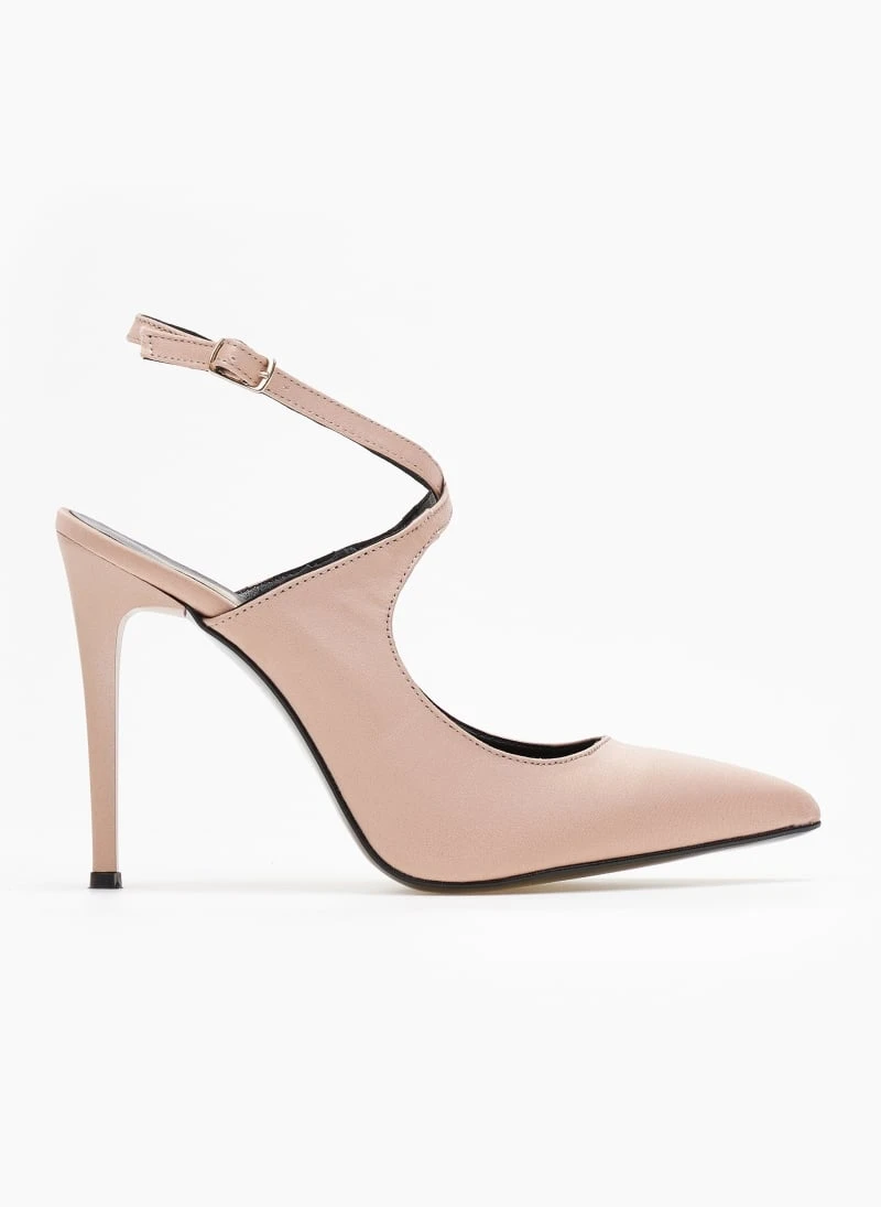 Γόβες μυτερές με χιαστί δέσιμο Tfp - Nude 6 Γόβες μυτερές με χιαστί δέσιμο Tfp - Nude - Image 6