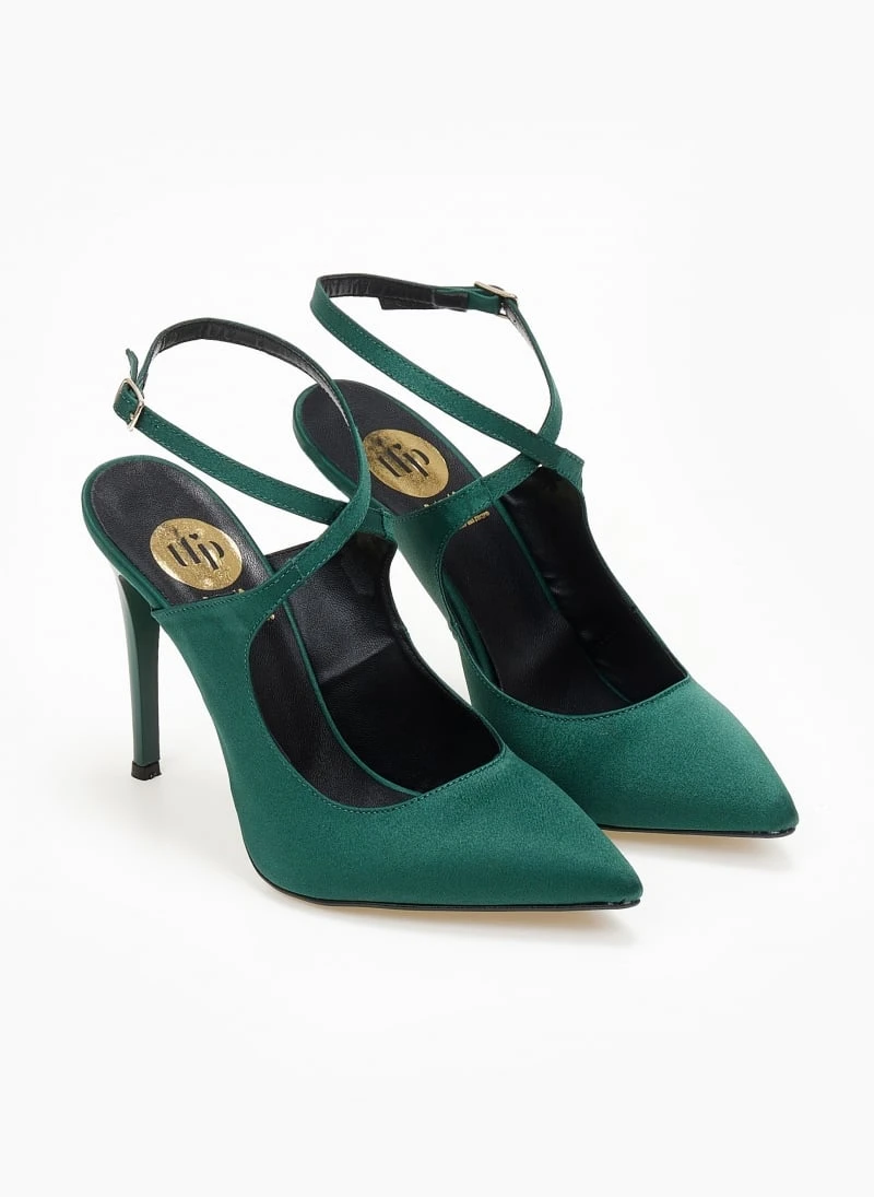 Γόβες μυτερές με χιαστί δέσιμο Tfp - Κυπαρισσί 5 Γόβες μυτερές με χιαστί δέσιμο Tfp - Κυπαρισσί - Image 5