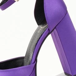 Γόβες σατέν με φιάπα Tfp - Μωβ 14 Γόβες σατέν με φιάπα Tfp - Μωβ -Γόβες Εκπτώσεις goves anoixtes saten me mpareta 107810 xhm7