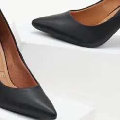 Γόβες μυτερές VIZZANO 1285.400 - Μαύρο -Γόβες Εκπτώσεις goves basic muteres vizzano 1285400 106460 urr8 1