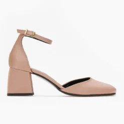 Γόβες καρέ σατέν με μπαρέτα Tfp - Nude -Γόβες Εκπτώσεις goves kare saten me mpareta tfp 108798 fd47