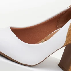 Γόβες μυτερές με διχρωμία VIZZANO 1285.431 - Caramel -Γόβες Εκπτώσεις goves me dixrwmia vizzano 1285431 106457 2w63 1