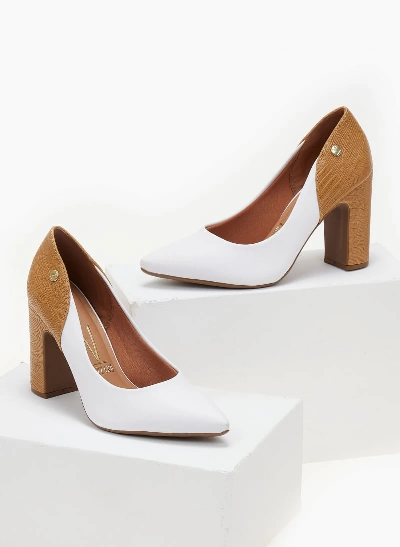 Γόβες μυτερές με διχρωμία VIZZANO 1285.431 - Caramel 2 Γόβες μυτερές με διχρωμία VIZZANO 1285.431 - Caramel - Image 2