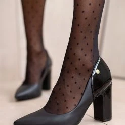 Γόβες μυτερές VIZZANO 1285.431 - Μαύρο