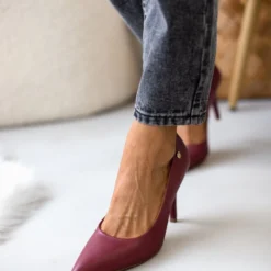 Γόβες μυτερές VIZZANO 1184.1101 - Μπορντό