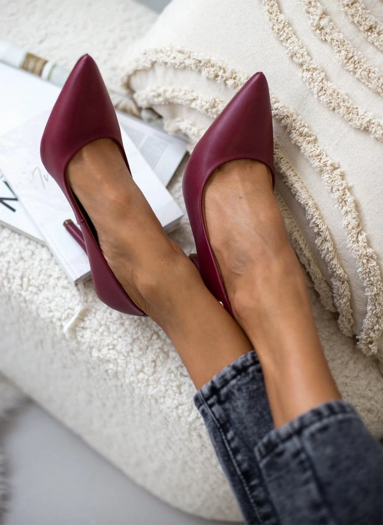 Γόβες μυτερές VIZZANO 1184.1101 - Μπορντό 4 Γόβες μυτερές VIZZANO 1184.1101 - Μπορντό - Image 4