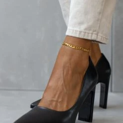 The Fashion Project Γόβες μυτερές με γυαλιστερό τακούνι - Μαύρο -Γόβες Εκπτώσεις goves muteres me gualistero takouni 105510 6u2v 1