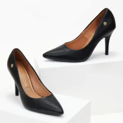 Γόβες μυτερές VIZZANO 1184.1101 - Μαύρο -Γόβες Εκπτώσεις goves muteres me metalliko diakosmitiko vizzano 11 102963 6e67