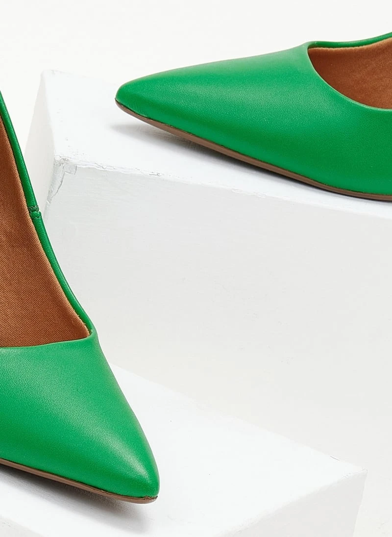 Γόβες μυτερές VIZZANO 1184.1101 - Πράσινο 3 Γόβες μυτερές VIZZANO 1184.1101 - Πράσινο - Image 3