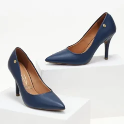 Γόβες μυτερές VIZZANO 1184.1101 - Μπλε σκούρο -Γόβες Εκπτώσεις goves muteres me metalliko diakosmitiko vizzano 11 106471 c2rs