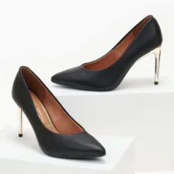 Γόβες μυτερές με μεταλλικό τακούνι VIZZANO 1344.200 - Μαύρο 9 Γόβες μυτερές με μεταλλικό τακούνι VIZZANO 1344.200 - Μαύρο -Γόβες Εκπτώσεις goves muteres me metalliko takouni vizzano 1344200 106416 faom 1