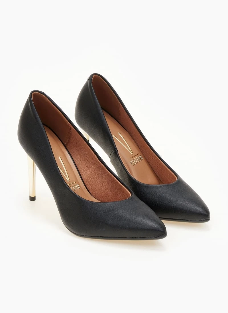 Γόβες μυτερές με μεταλλικό τακούνι VIZZANO 1344.200 - Μαύρο 2 Γόβες μυτερές με μεταλλικό τακούνι VIZZANO 1344.200 - Μαύρο - Image 2