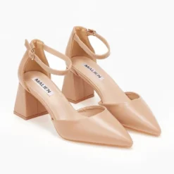 The Fashion Project Γόβες μυτερές με μπαρέτα - Πούρο -Γόβες Εκπτώσεις goves muteres me mpareta 107157 4hks