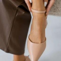 The Fashion Project Γόβες μυτερές με μπαρέτα - Πούρο -Γόβες Εκπτώσεις goves muteres me mpareta 107157 5xfl