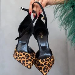 Γόβες μυτερές με μπαρέτα Tfp - Κάμελ -Γόβες Εκπτώσεις goves muteres me mpareta tfp 107863 2atb