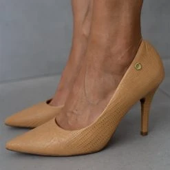 Γόβες μυτερές με Pattern VIZZANO 1184.1101 - Κάμελ -Γόβες Εκπτώσεις goves muteres me pattern vizzano 11841101 106465 2vuw