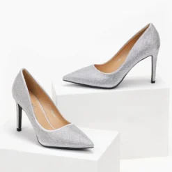 The Fashion Project Γόβες μυτερές με Strass - Ασημί 9 The Fashion Project Γόβες μυτερές με Strass - Ασημί -Γόβες Εκπτώσεις goves muteres me strass 107141 9nx7