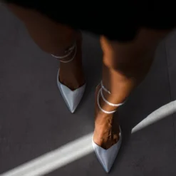 Γόβες μυτερές με Strass έλασμα Tfp - Ασημί 10 Γόβες μυτερές με Strass έλασμα Tfp - Ασημί -Γόβες Εκπτώσεις goves muteres me strass elasma tfp 107867 5nup