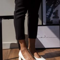 The Fashion Project Γόβες μυτερές με χαμηλό τακούνι - Λευκό