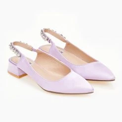 The Fashion Project Γόβες μυτερές σατέν με πέτρες - Λιλά 7 The Fashion Project Γόβες μυτερές σατέν με πέτρες - Λιλά -Γόβες Εκπτώσεις goves muteres saten me petres 99898 x5kj