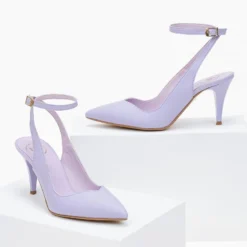 Γόβες μυτερές με λουράκι Tfp - Λιλά 12 Γόβες μυτερές με λουράκι Tfp - Λιλά -Γόβες Εκπτώσεις goves muteres tfp me louraki 100903 cwv2 1