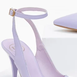 Γόβες μυτερές με λουράκι Tfp - Λιλά 9 Γόβες μυτερές με λουράκι Tfp - Λιλά -Γόβες Εκπτώσεις goves muteres tfp me louraki 100903 pk08 1