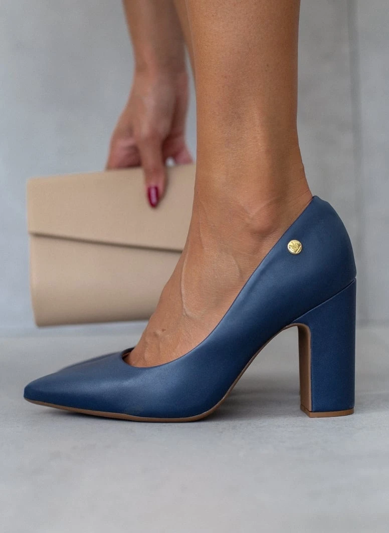 Γόβες μυτερές VIZZANO 1285.400 - Μπλε σκούρο 4 Γόβες μυτερές VIZZANO 1285.400 - Μπλε σκούρο - Image 4