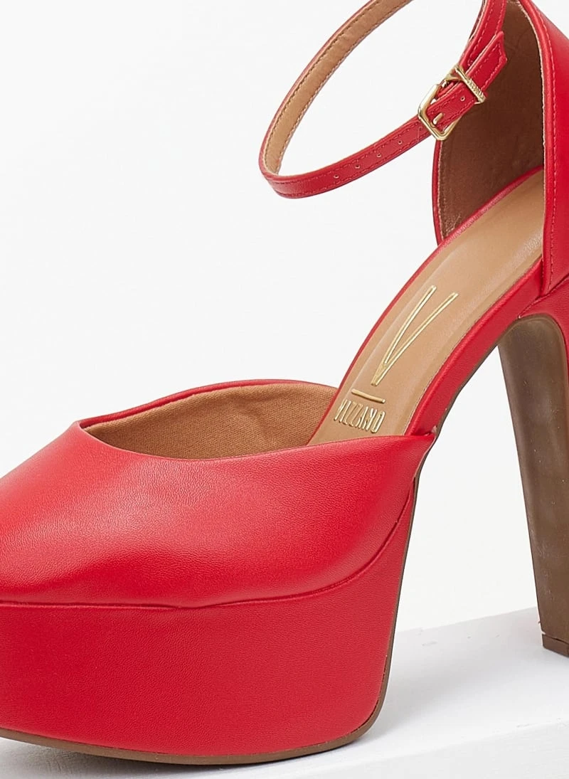 Γόβες με φιάπα και μπαρέτα VIZZANO 1400.101 - Κόκκινο 6 Γόβες με φιάπα και μπαρέτα VIZZANO 1400.101 - Κόκκινο - Image 6