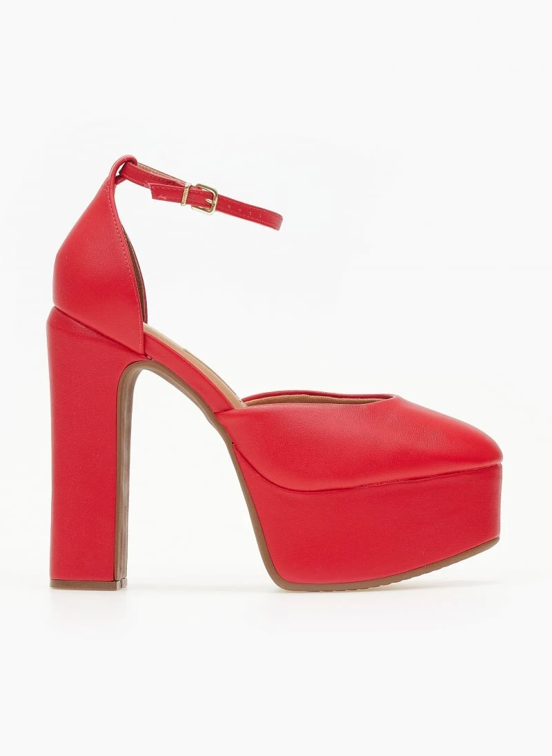 Γόβες με φιάπα και μπαρέτα VIZZANO 1400.101 - Κόκκινο 2 Γόβες με φιάπα και μπαρέτα VIZZANO 1400.101 - Κόκκινο - Image 2