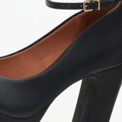 Γόβες με φιάπα ψηλή VIZZANO 1400.102 - Μαύρο -Γόβες Εκπτώσεις goves platform me mpareta vizzano 1400102 106401 ioll