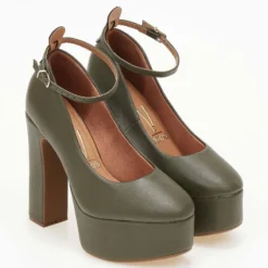 Γόβες με φιάπα ψηλή VIZZANO 1400.102 - Λαδί 12 Γόβες με φιάπα ψηλή VIZZANO 1400.102 - Λαδί -Γόβες Εκπτώσεις goves platform me mpareta vizzano 1400102 106404 cu0p 1