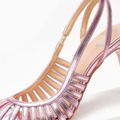 Γόβες μυτερές με ανοίγματα Tfp - Plum -Γόβες Εκπτώσεις goves retro tfp me louraki 101889 21kp