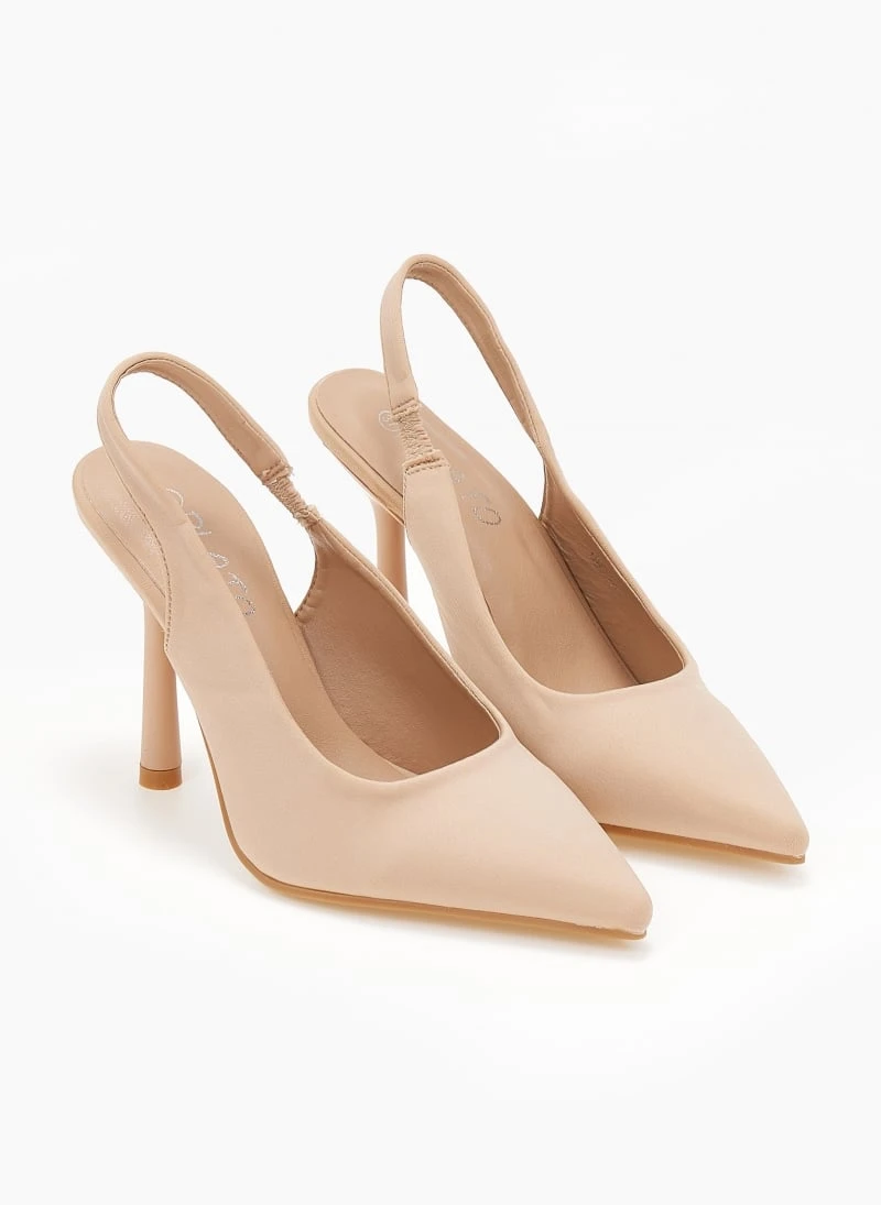 The Fashion Project Γόβες σατέν μυτερές με άνοιγμα - Πούρο 6 The Fashion Project Γόβες σατέν μυτερές με άνοιγμα - Πούρο - Image 6