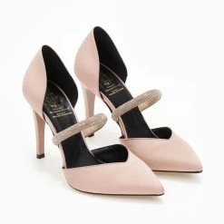 Γόβες σατέν ανοιχτές με Strass Tfp - Nude 10 Γόβες σατέν ανοιχτές με Strass Tfp - Nude -Γόβες Εκπτώσεις goves saten anoixtes me strass tfp 108690 0vyl