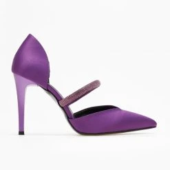 Γόβες σατέν ανοιχτές με Strass Tfp - Μωβ 12 Γόβες σατέν ανοιχτές με Strass Tfp - Μωβ -Γόβες Εκπτώσεις goves saten anoixtes me strass tfp 108691 xs7p 1