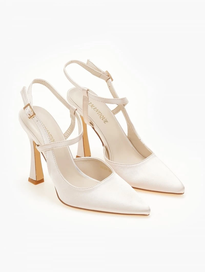 The Fashion Project Γόβες σατέν με δέσιμο στο πλάι - Άμμου 3 The Fashion Project Γόβες σατέν με δέσιμο στο πλάι - Άμμου - Image 3