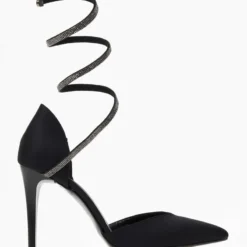 Γόβες σατέν με έλασμα και Strass Tfp - Μαύρο 12 Γόβες σατέν με έλασμα και Strass Tfp - Μαύρο -Γόβες Εκπτώσεις goves saten me elasma kai strass tfp 108686 xi7x