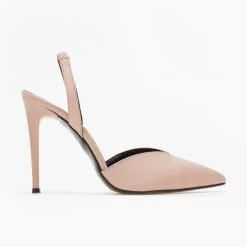 Γόβες σατέν με λουράκι Tfp - Nude -Γόβες Εκπτώσεις goves saten me louraki tfp 109193 fs9j 1