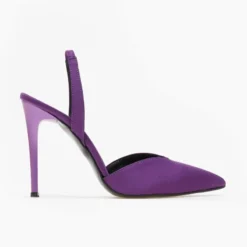 Γόβες σατέν με λουράκι Tfp - Μωβ -Γόβες Εκπτώσεις goves saten me louraki tfp 109194 jwwd