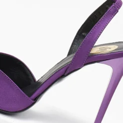 Γόβες σατέν με λουράκι Tfp - Μωβ 9 Γόβες σατέν με λουράκι Tfp - Μωβ -Γόβες Εκπτώσεις goves saten me louraki tfp 109194 n99h 1